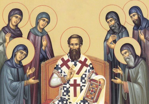 Sfântul Ierarh Grigorie Palama și sfinții din familia lui sunt dascăli pentru rugăciunea neîncetată a monahilor și a credincioșilor mireni Poza 230879