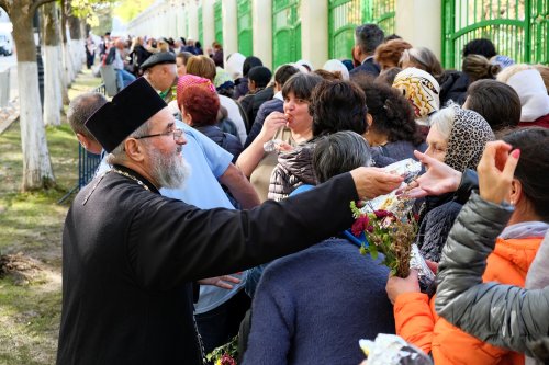 Tinerii au oferit daruri pelerinilor Sfântului Cuvios Dimitrie Poza 231704