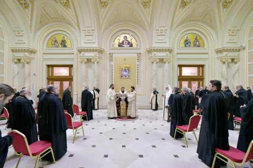 Întrunirea Sfântului Sinod la Palatul Patriarhiei Poza 232086