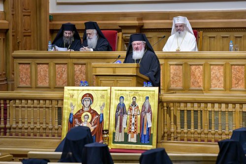 Întrunirea Sfântului Sinod la Palatul Patriarhiei Poza 232104