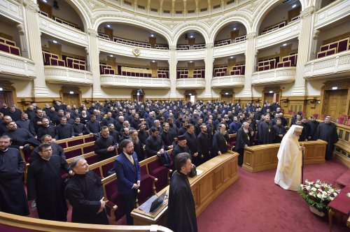 Clericii din județul Prahova s-au reunit la Palatul Patriarhiei
