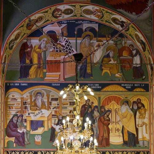Starețul isihast al Mănăstirii Neamț sărbătorit în Capitală Poza 234224
