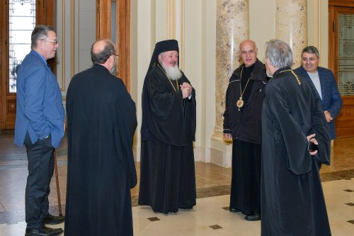 Ierarh al Bisericii Greco‑Catolice Melkite în vizită la Patriarhia Română Poza 234523