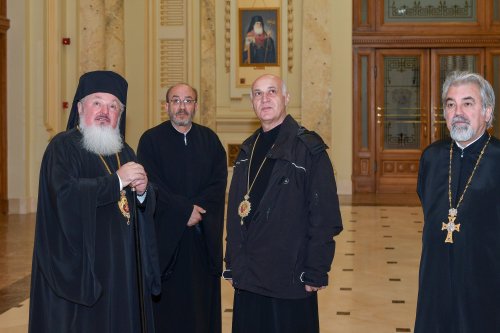 Ierarh al Bisericii Greco‑Catolice Melkite în vizită la Patriarhia Română Poza 234524
