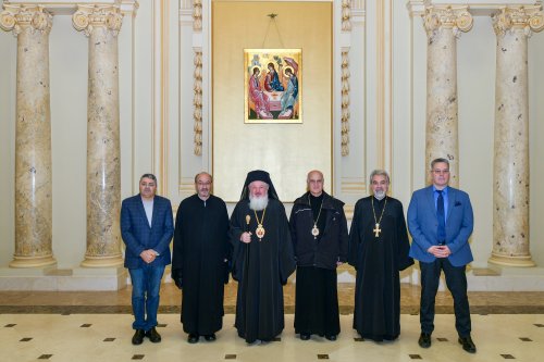 Ierarh al Bisericii Greco‑Catolice Melkite în vizită la Patriarhia Română Poza 234534