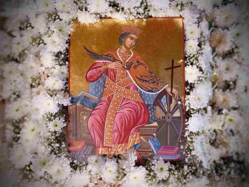Acatistul Sfintei Mari Mucenițe Ecaterina (25 noiembrie) Poza 235137