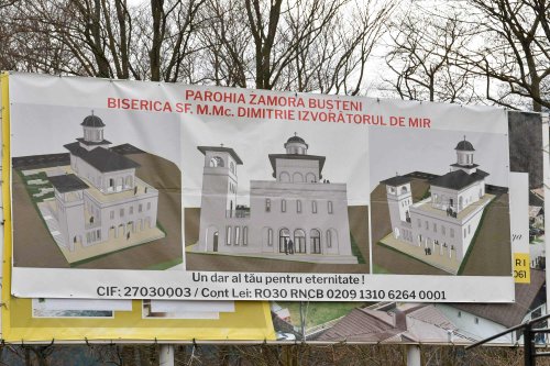 O nouă biserică va fi zidită în orașul Bușteni Poza 236837