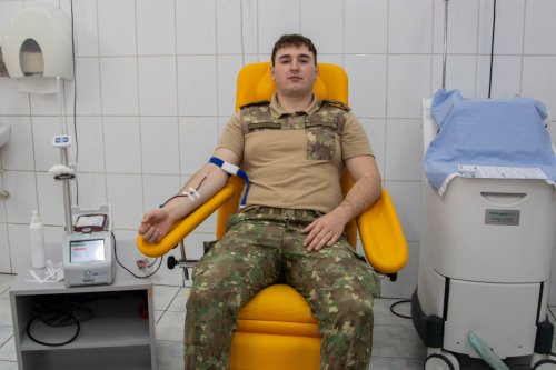 O nouă acţiune în cadrul campaniei „Donează sânge, salvează o viață!”, la Sibiu Poza 237483