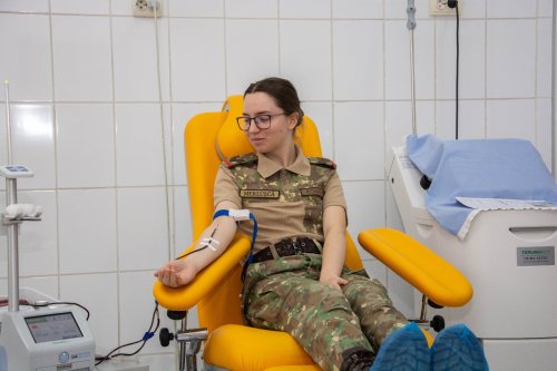 O nouă acţiune în cadrul campaniei „Donează sânge, salvează o viață!”, la Sibiu Poza 237485