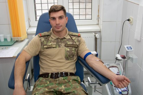 O nouă acţiune în cadrul campaniei „Donează sânge, salvează o viață!”, la Sibiu Poza 237486