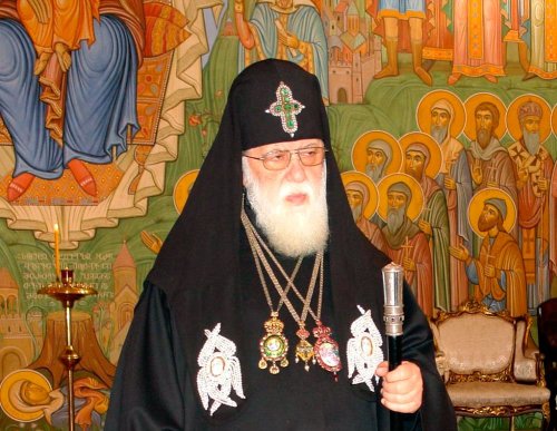 Mesaj de felicitare adresat Patriarhului Ilia al II-lea al Georgiei Poza 240140