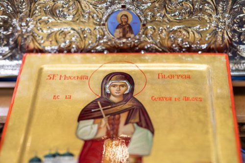 Binecuvântarea Sfintei Mucenițe Filofteia pentru obștea și credincioșii Mănăstirii Antim Poza 241280