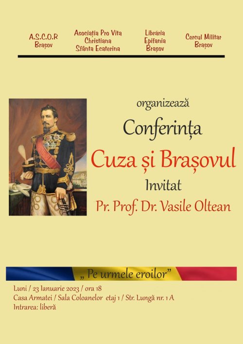 Conferință comemorativă la Casa Armatei din Brașov Poza 241978