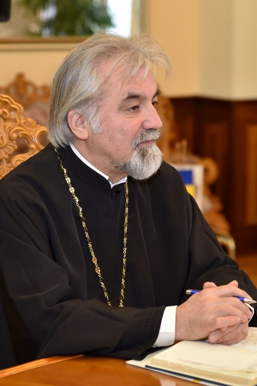 Ambasadorul Regatului Spaniei la București în vizită la Patriarhia Română Poza 242662