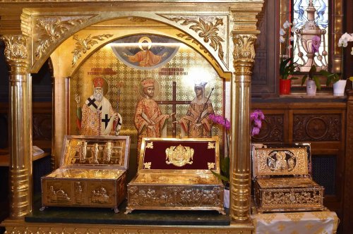 Moaștele Sfântului Ioan Gură de Aur la Catedrala Patriarhală
