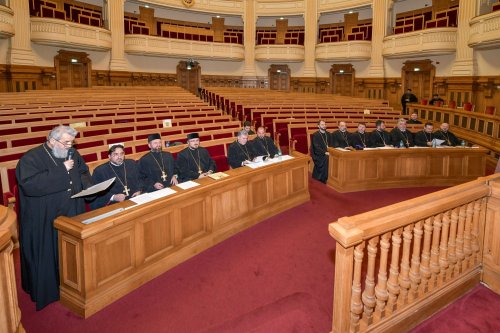 Adunarea eparhială a Arhiepiscopiei Bucureștilor în şedinţă anuală de lucru Poza 242843