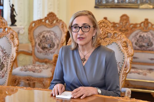 Ambasadorul Georgiei la București în vizită la Patriarhia Română Poza 243416
