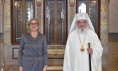 Ambasadorul Georgiei la București în vizită la Patriarhia Română Poza 243428