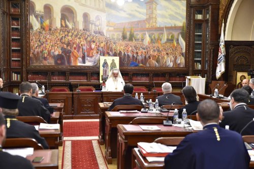 Întrunirea membrilor Consiliului Naţional Bisericesc la Reşedinţa Patriarhală Poza 243963