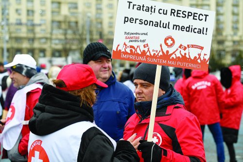 Proteste ale lucrătorilor din sănătate Poza 244060