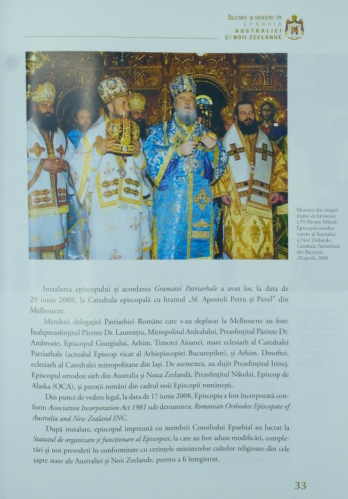 Oglinda în cuvinte a slujirii românilor de la Antipozi Poza 244221