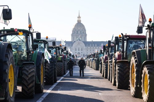 Proteste în Paris împotriva interzicerii pesticidelor Poza 244595