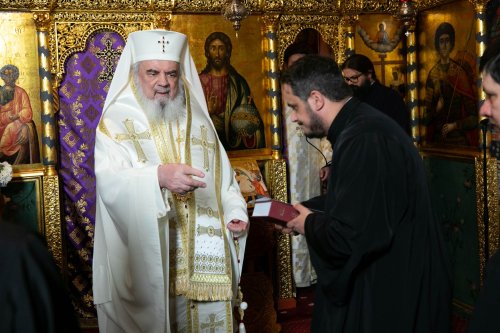 Hirotesii de noi duhovnici la Paraclisul istoric al Reședinței Patriarhale Poza 247823