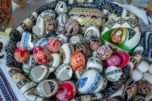 Festival-concurs de ouă încondeiate la Rogojești-Botoșani Poza 247875