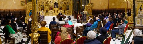 Episcopul Hușilor a conferențiat la Biserica Domnița Bălașa din Capitală Poza 248082