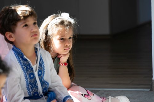 Moment de bucurie pentru copiii Grădiniței Patriarhiei Române  Poza 248124