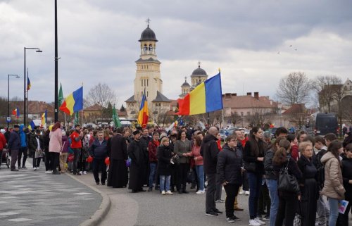 1.000 de albaiulieni au participat la Marșul pentru viață Poza 248611