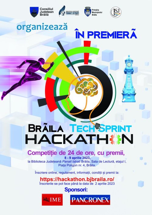 „Brăila Tech Sprint”, proiecte inovative pentru comunitatea locală Poza 248679