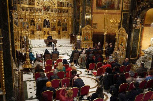 Arhidiaconul Sorin Mihalache a conferențiat la Biserica Domnița Bălașa din Capitală