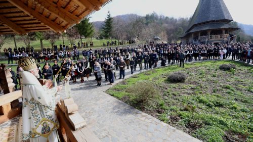 Moment aniversar la Mănăstirea Bârsana, Maramureş Poza 249214
