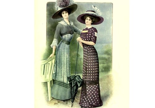 Unicitatea pălăriilor feminine în La Belle Epoque Poza 249201