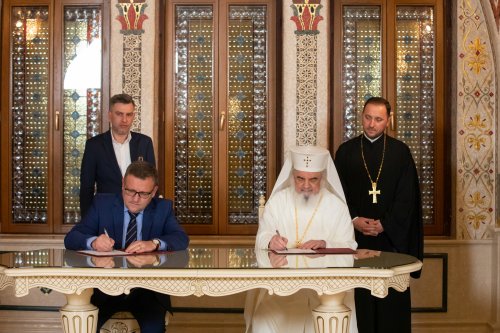 Protocol de cooperare între Patriarhia Română și Ministerul Muncii și Solidarității Sociale Poza 250024
