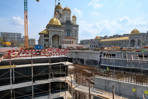 Progresul șantierului Catedralei Naționale în apropierea sărbătorilor pascale Poza 250177