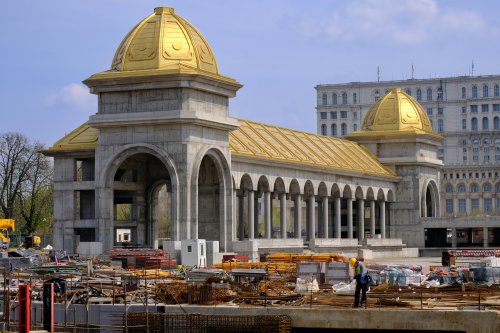 Progresul șantierului Catedralei Naționale în apropierea sărbătorilor pascale Poza 250181