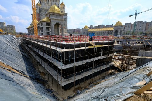 Progresul șantierului Catedralei Naționale în apropierea sărbătorilor pascale Poza 250184