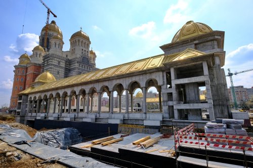 Progresul șantierului Catedralei Naționale în apropierea sărbătorilor pascale Poza 250186