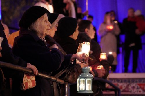 Slujba Învierii Domnului la Catedrala Arhiepiscopală din Galaţi Poza 250702