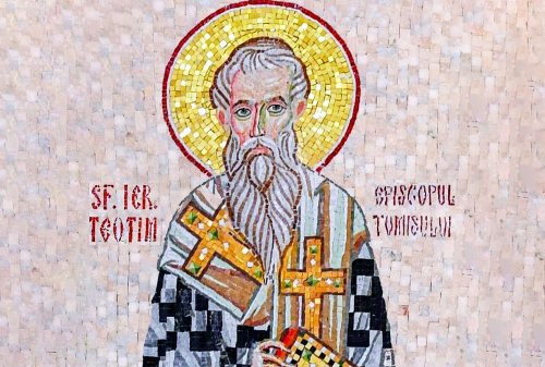 Sfântul Ierarh Teotim, Episcopul Tomisului;  Sfântul Cuvios Teodor Trihina Poza 168795