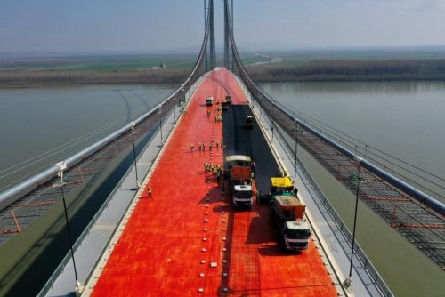 Podul de la Brăila va fi inaugurat în iunie Poza 252084