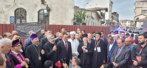 Vizita Patriarhului Ecumenic în zona lovită de cutremur din Siria Poza 252067