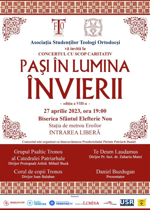 Concert pascal la Biserica „Sfântul Elefterie”-Nou din Capitală Poza 252252