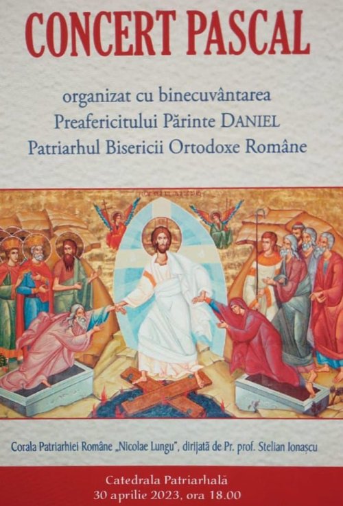 Concert pascal la Catedrala Patriarhală din București Poza 252432