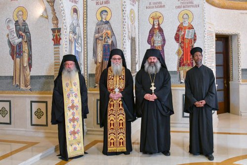 Delegație din Grecia în vizită la Patriarhia Română Poza 252882