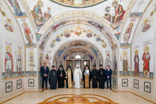 Delegație din Grecia în vizită la Patriarhia Română Poza 252894
