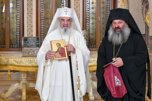 Delegație din Grecia în vizită la Patriarhia Română Poza 252897