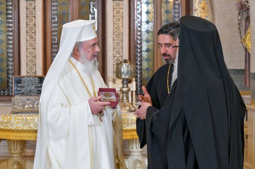 Delegație din Grecia în vizită la Patriarhia Română Poza 252901